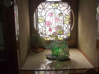 ターシャの庭 ＆ Vent Vert (緑の風)作／四倉年己美未季会作品展に出展した作品を並べてみました。